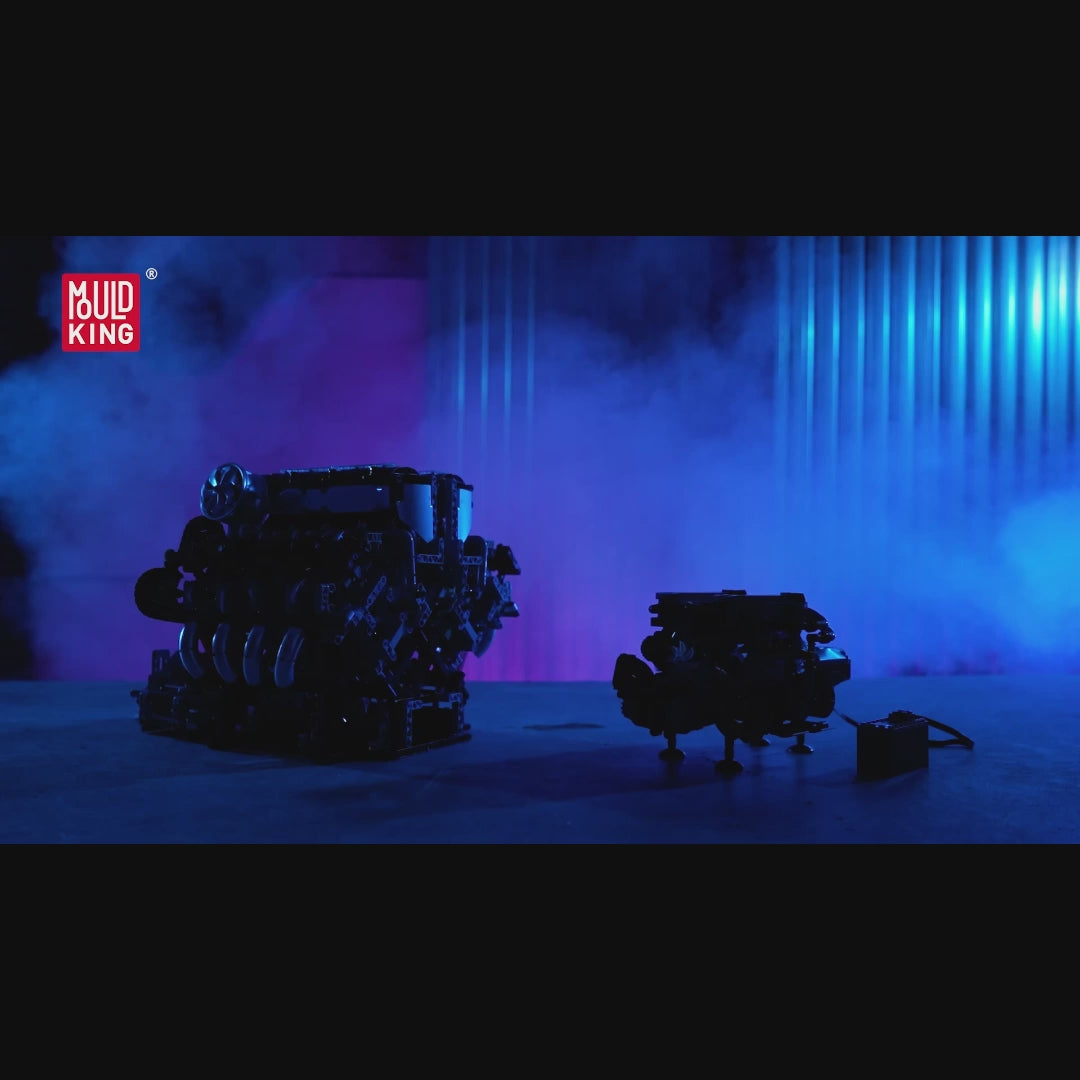 Mould King 10131 BGT Motorised W16 Engine Building Set | 952 Pcs