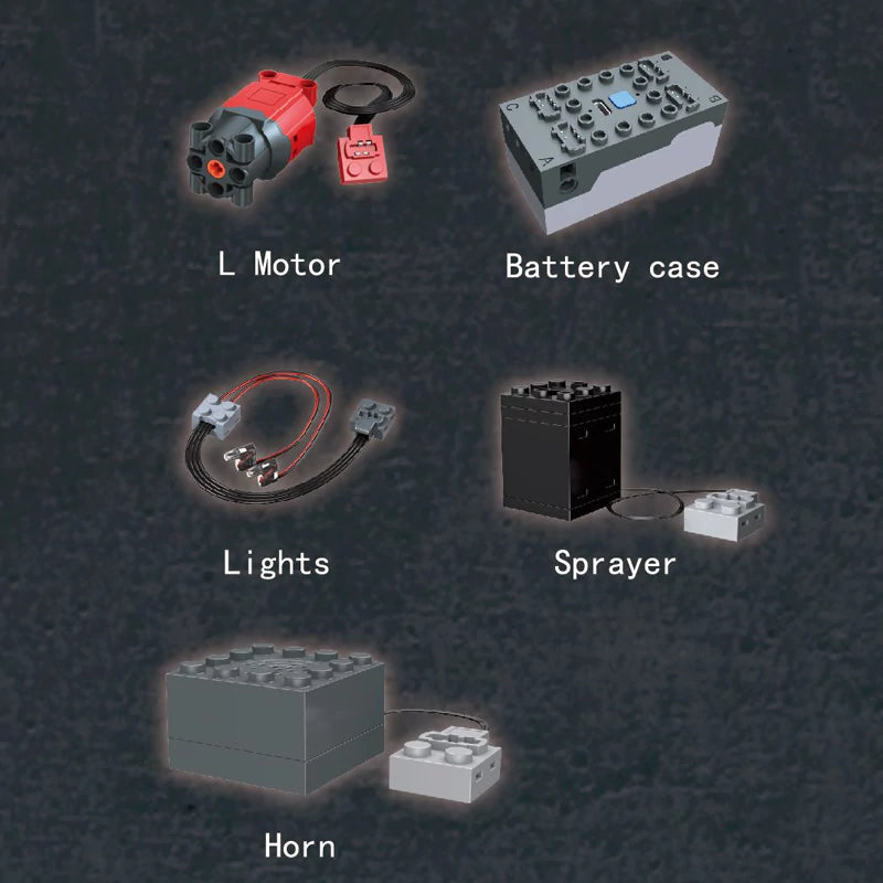 JIESTAR 59098 141R Train Technic