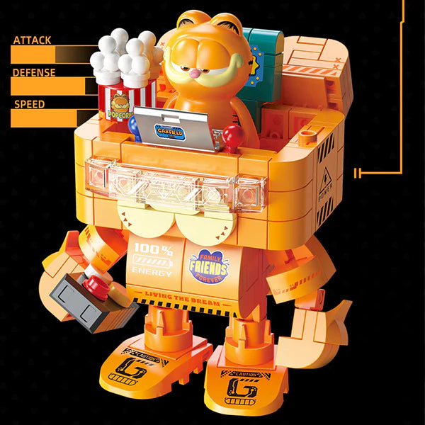 Feimibox Garfield Family Driving Vehicle Movie