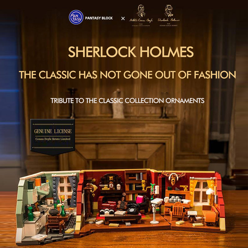 Pantasy 86218 Sherlock Holmes Apartment 221B Movie & Game