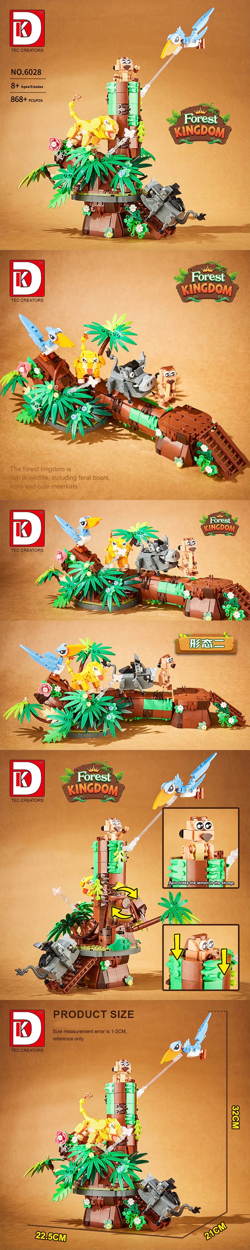 DK 6028 Forest Kingdom Movie & Game