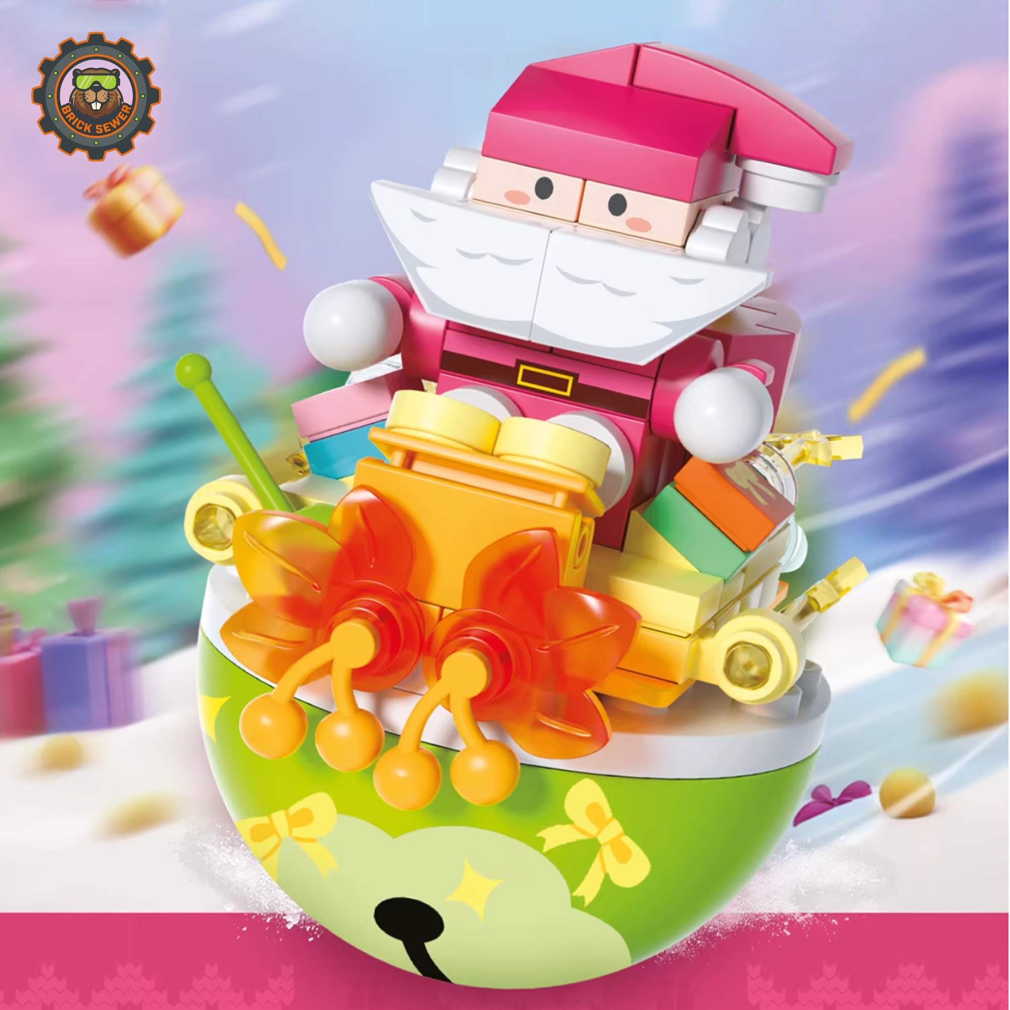 Gift Delivery Bobble Building Blocks