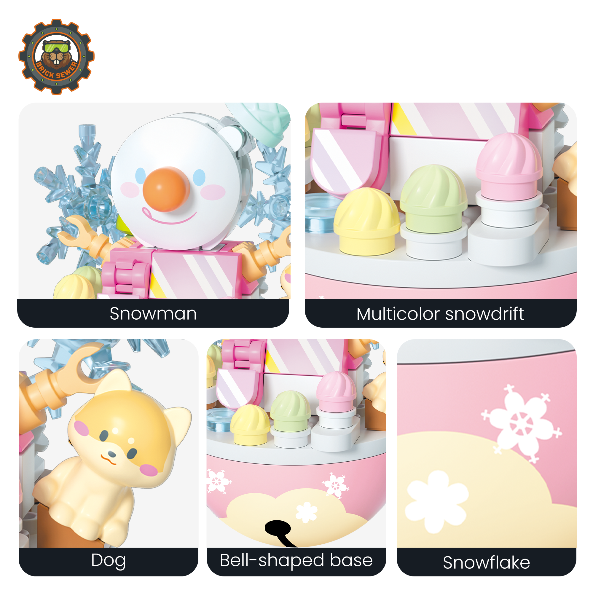 Winter Sprite Bobble Building Blocks