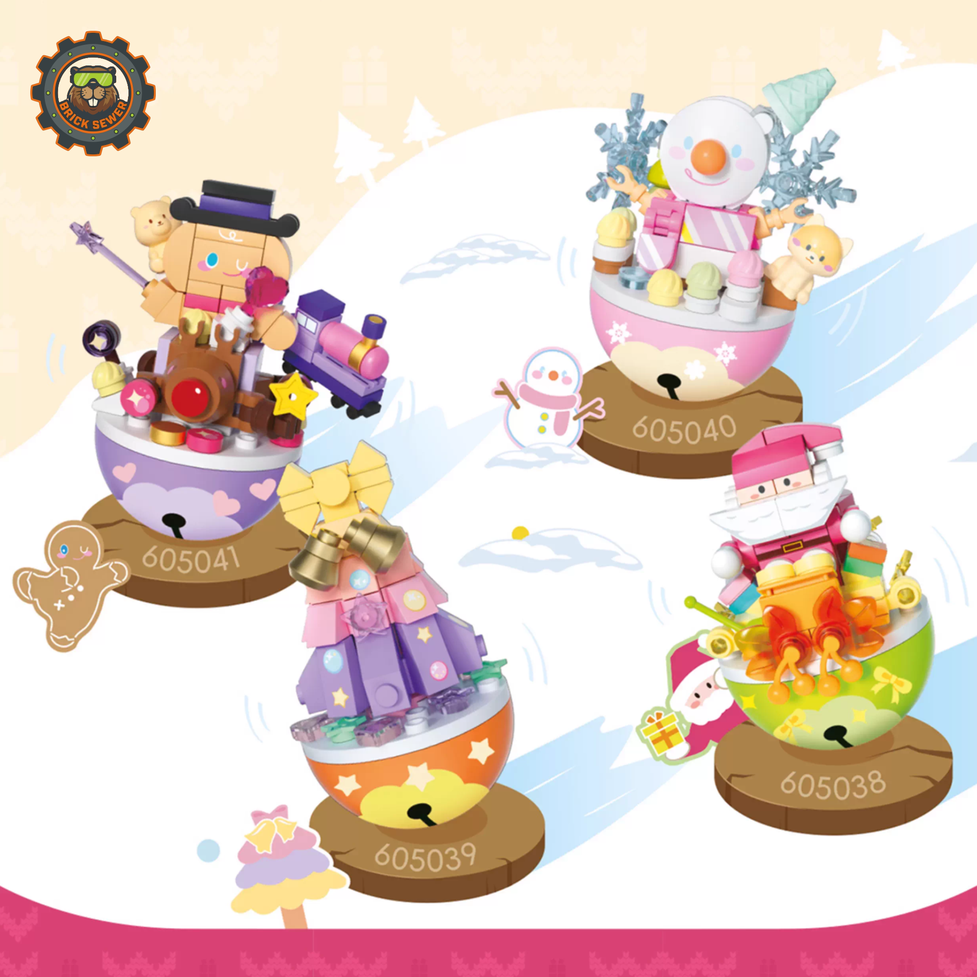 Winter Sprite Bobble Building Blocks