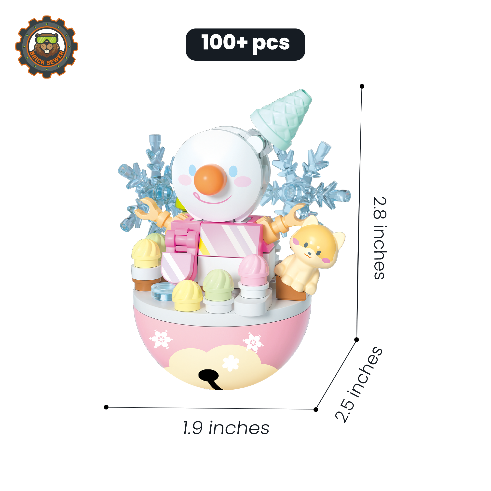 Winter Sprite Bobble Building Blocks