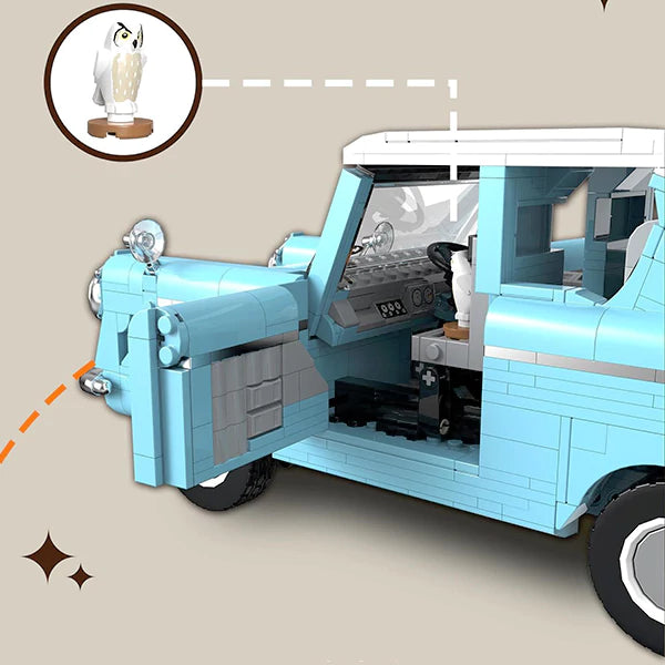 DK 7035 Magical World Flying Car Movie & Game