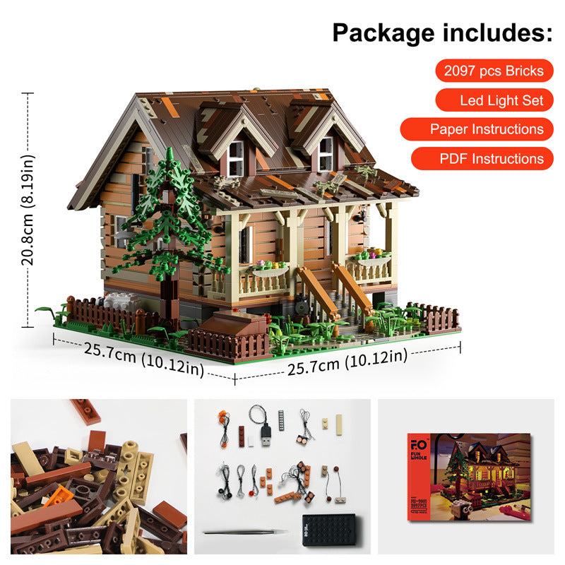 FunWhole FH9001 Wood Cabin Modular Buildings