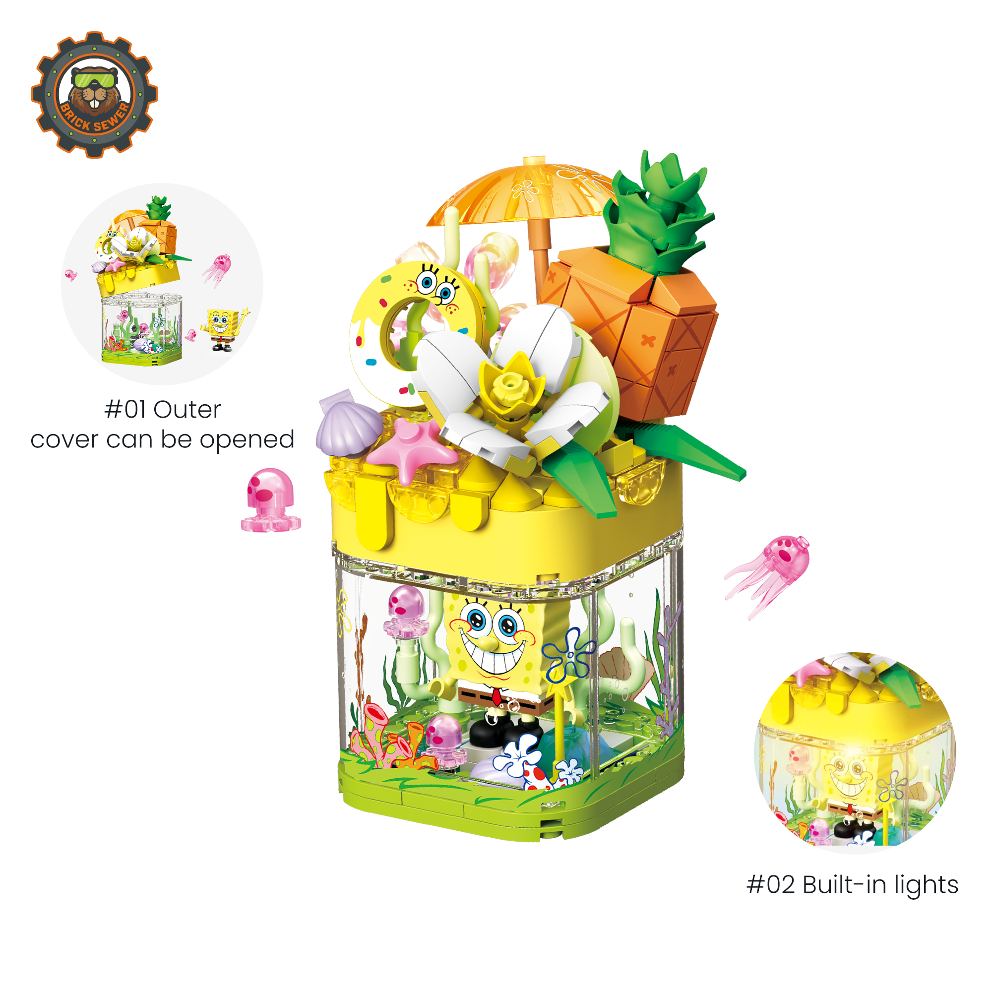 SpongeBob – Pineapple and Lemon Smoothie