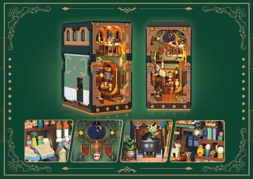 INSOON Magic Potion Booknook Building Set with Light 625006