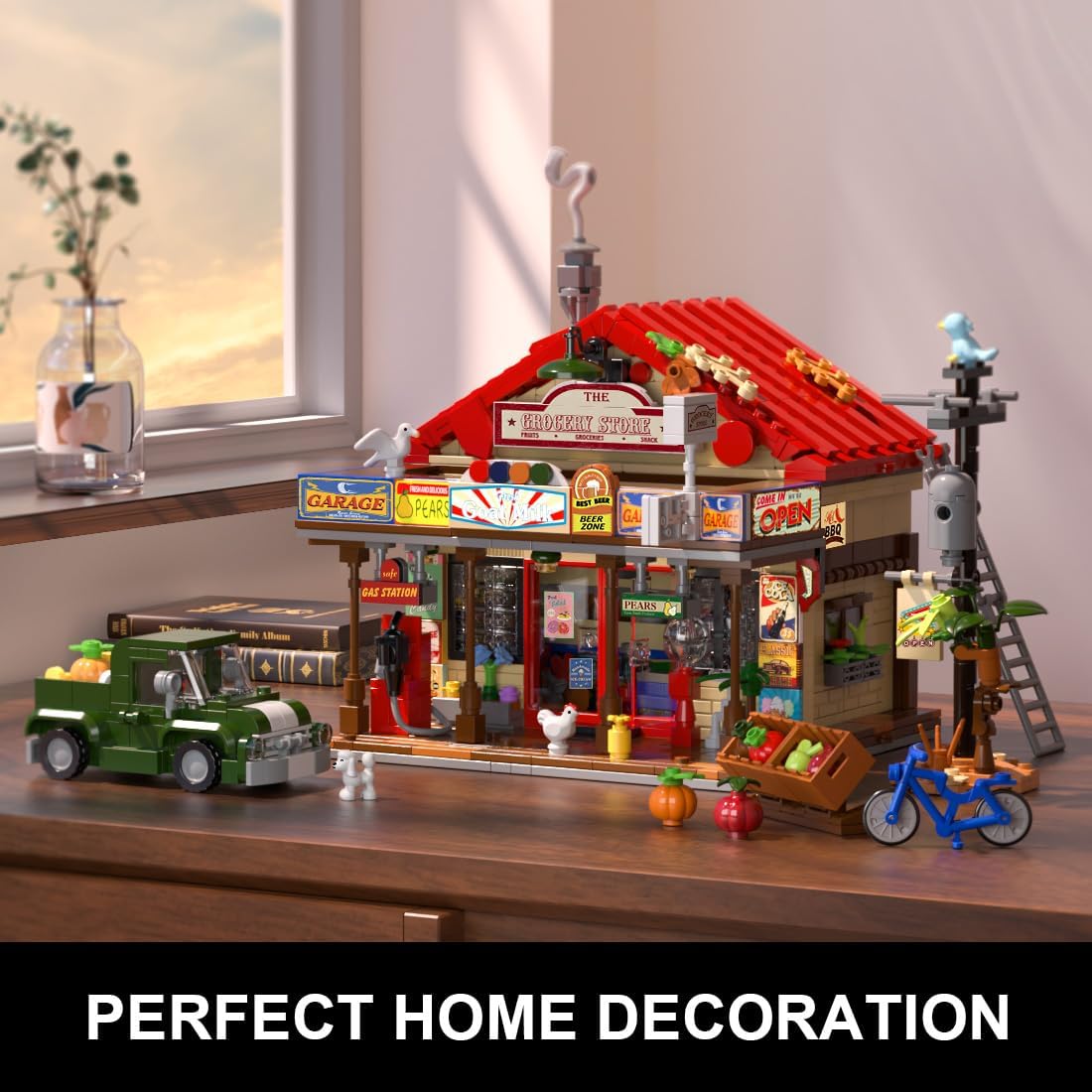 INSOON Country General Store Building Set with Lights SC9902