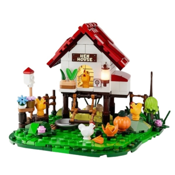 FunWhole F9034 Mini Chicken Coop Creator Expert