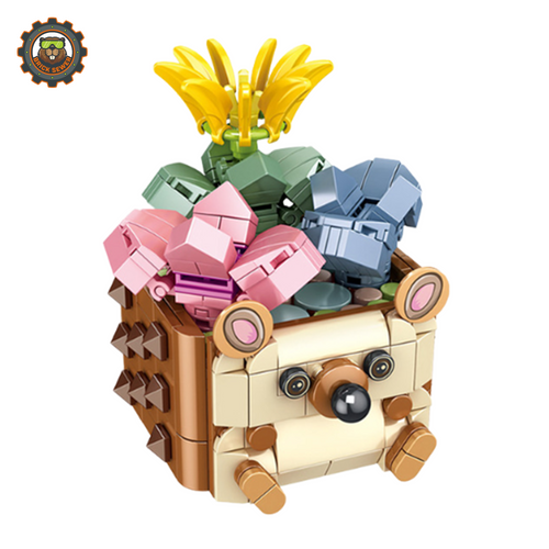 Inbrixx Hedgehog Echeveria Succulent Building Block Set 655009
