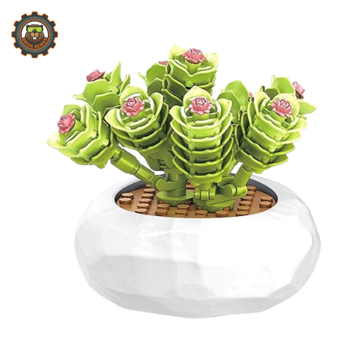 Inbrixx String of Buttons Succulent Building Set 655065