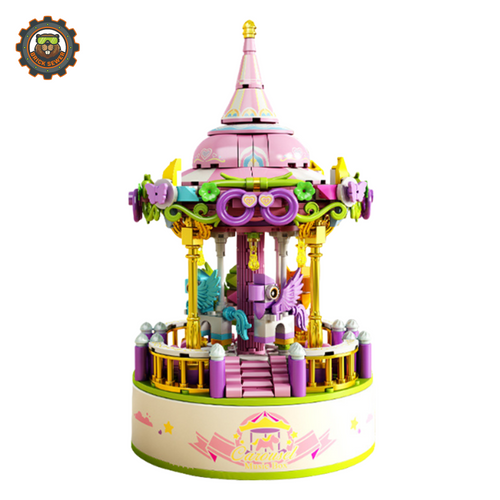 Panlos Carousel Music Box Building Set 656009PLS