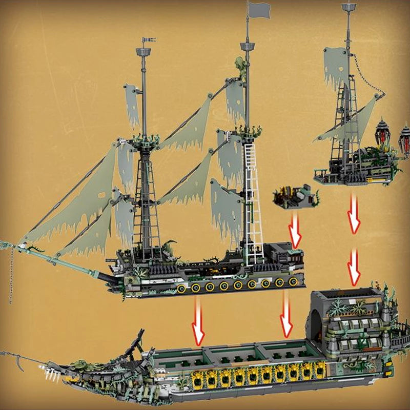 Reobrix 66037 The Flying Dutchman Movie & Game