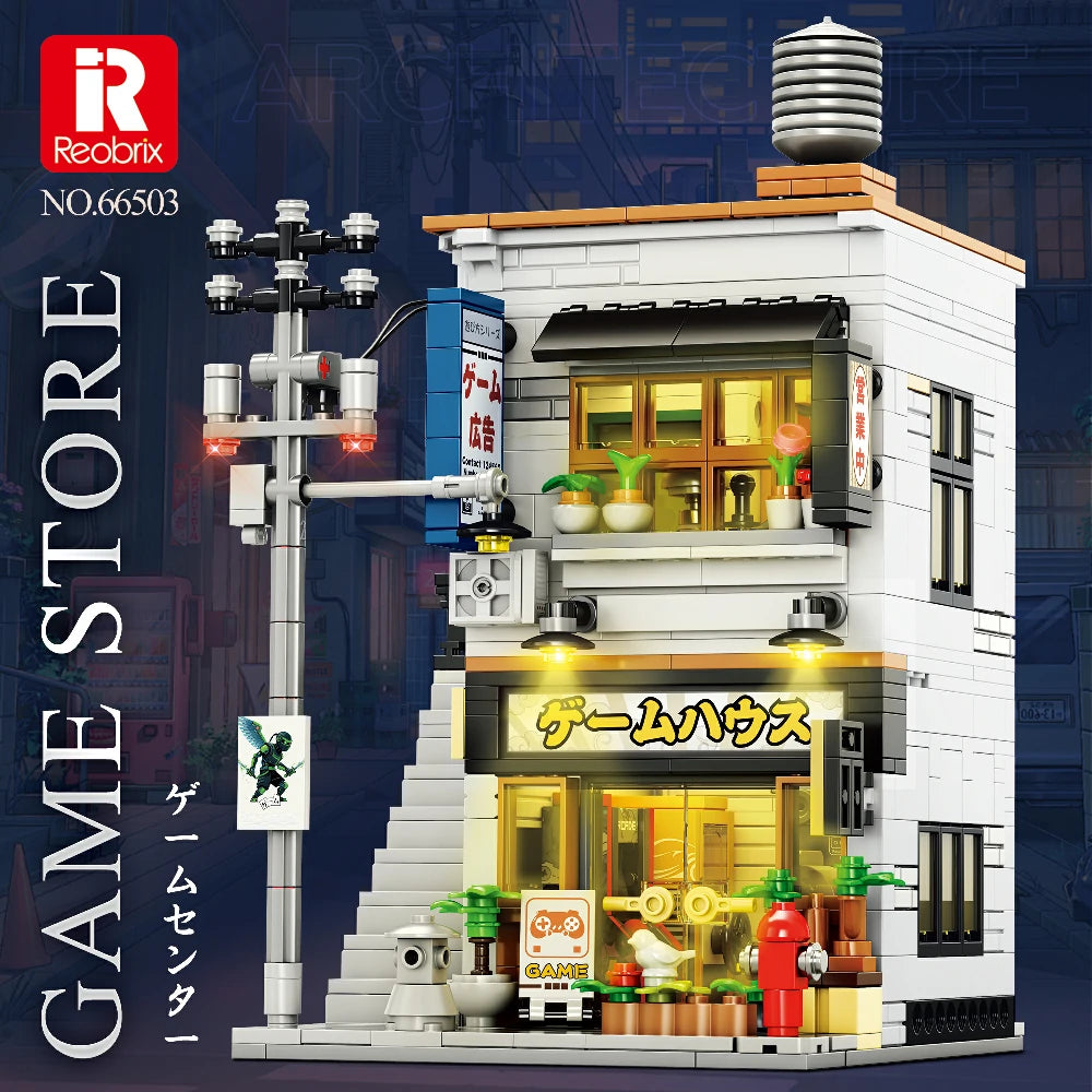 Reobrix 66503 GAME STORE Modular Buildings