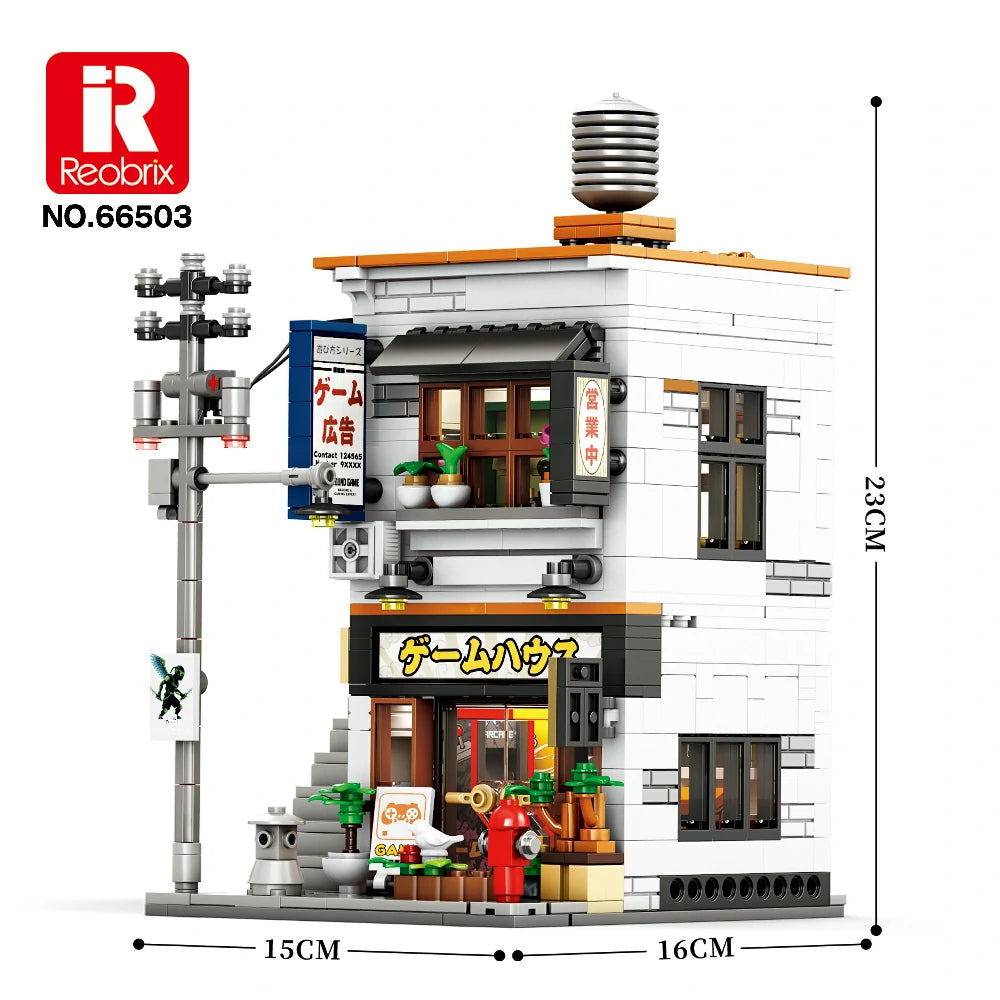 Reobrix 66503 GAME STORE Modular Buildings