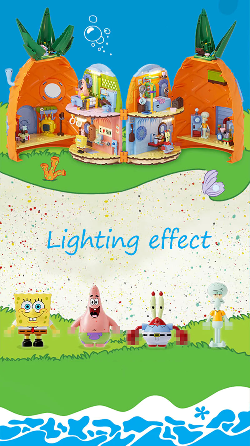 Area-X AB0064 SpongeBob SquarePants Pineapple House Movie