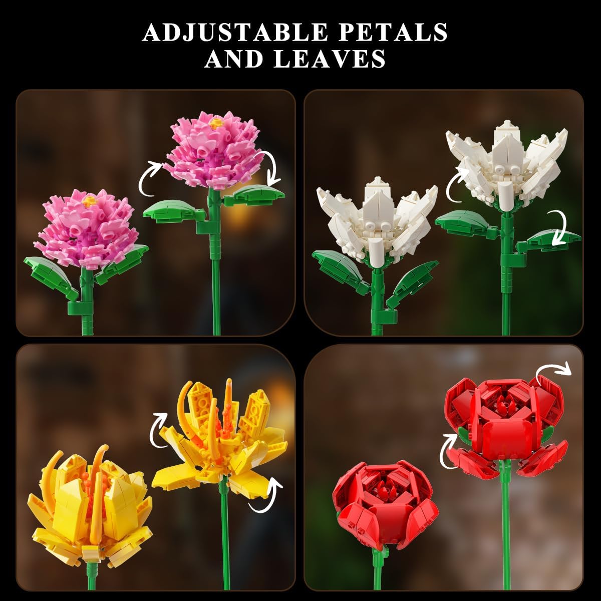 INSOON Flower Bouquet Building Set C9250