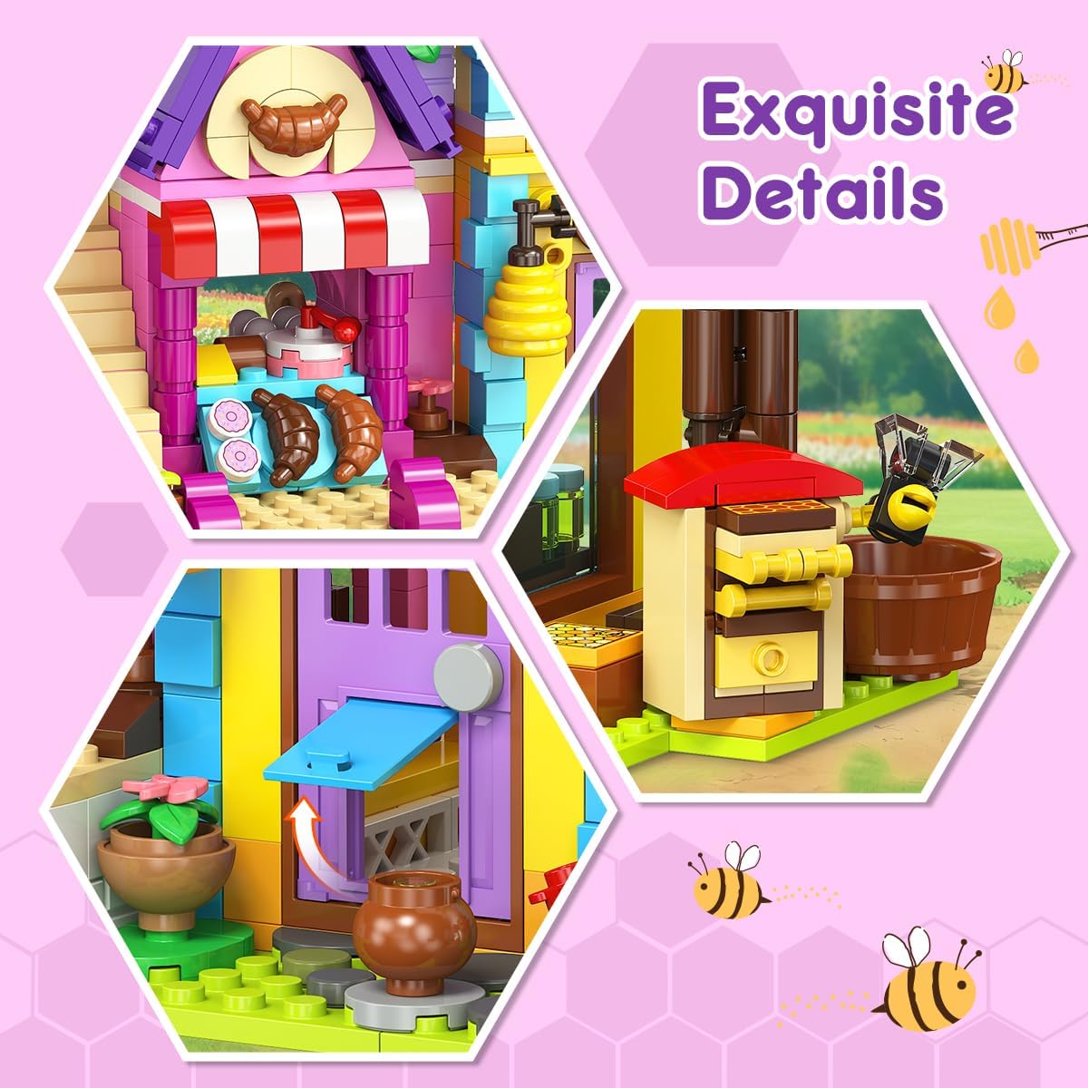 INSOON Girls Friends Baking House Building Toy HG1095