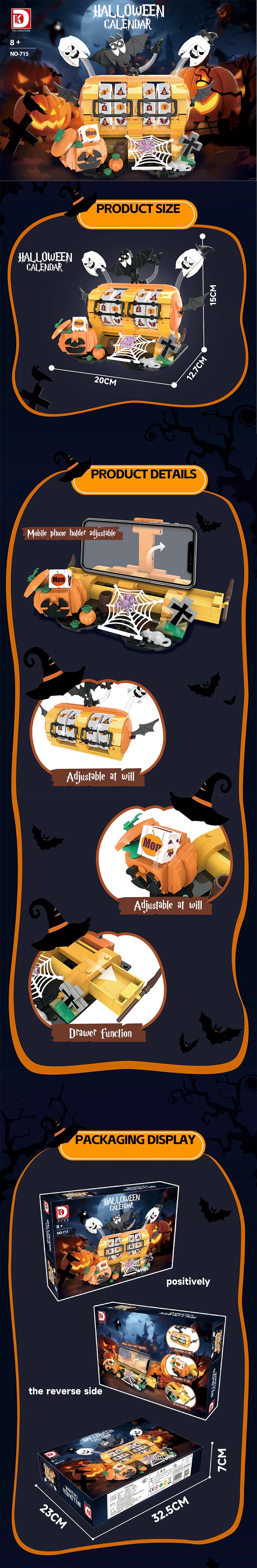 DK 715 Halloween Calendar Creator