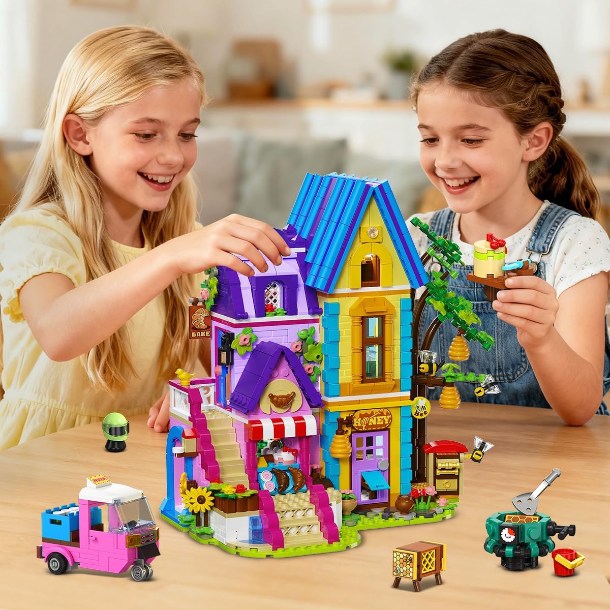 INSOON Girls Friends Baking House Building Toy HG1095
