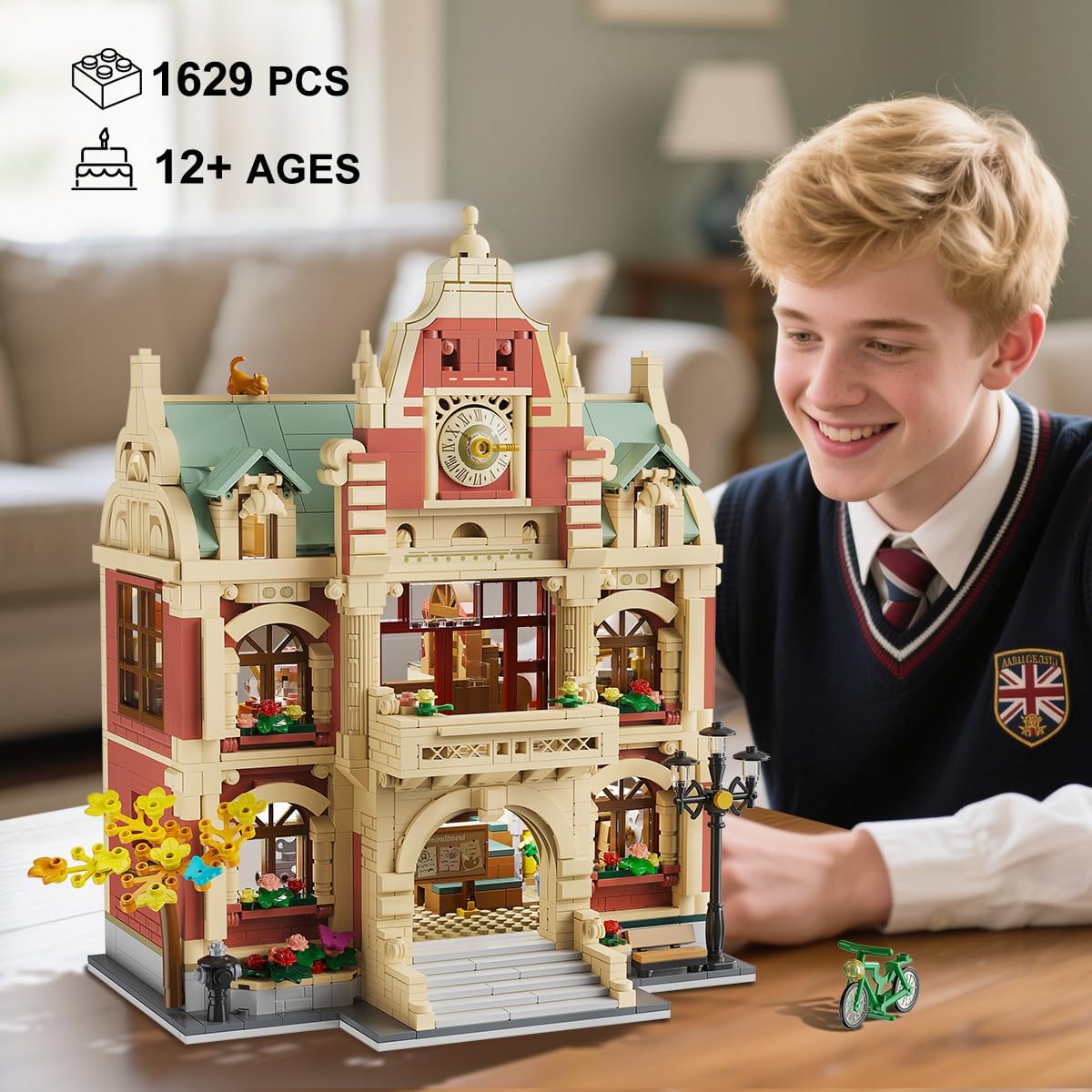 INSOON University Club House Building Set with Light SC8804