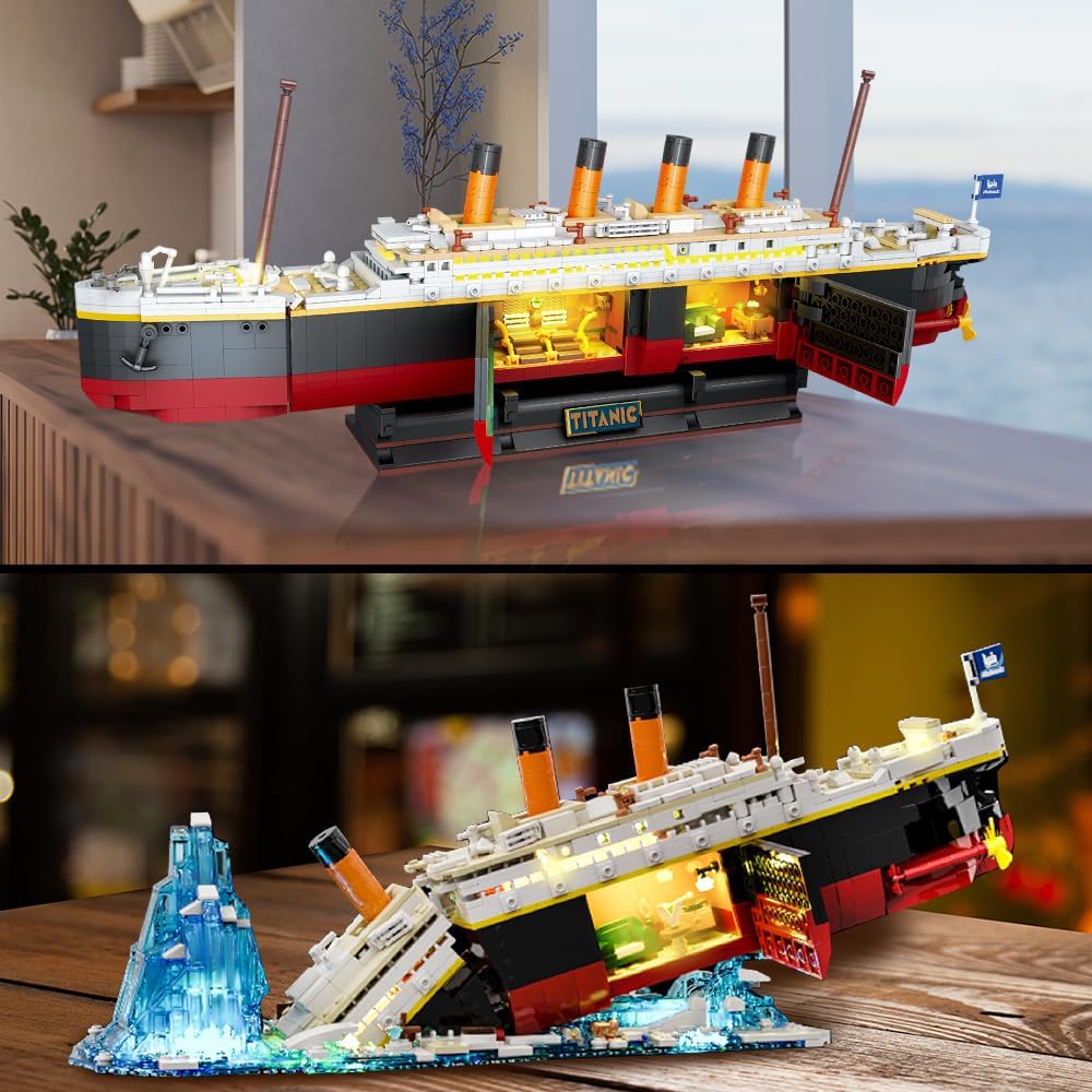 INSOON Titanic Building Set with LED Light 6108
