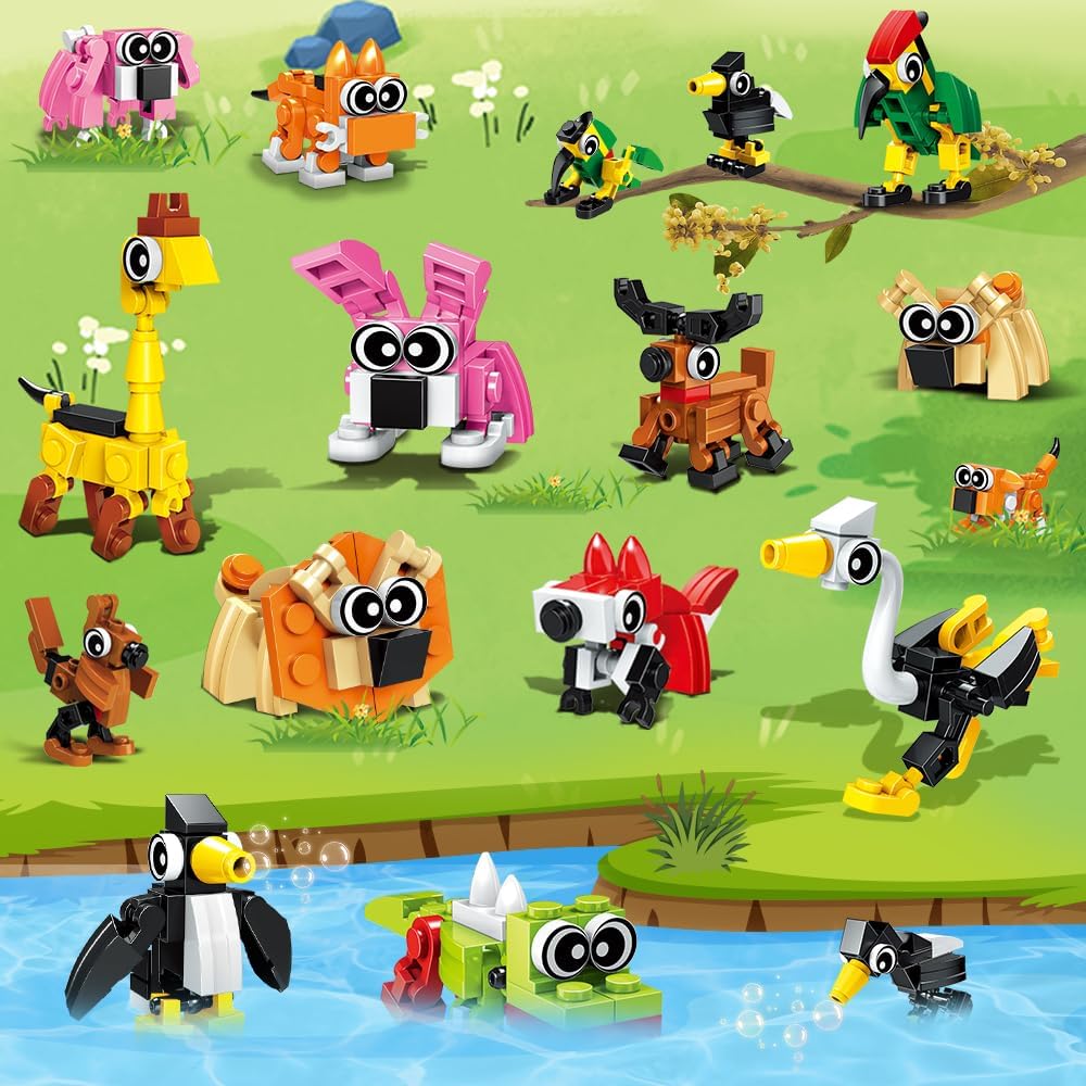 INSOON 30 Pack Party Favors Mini Building Sets SX52011