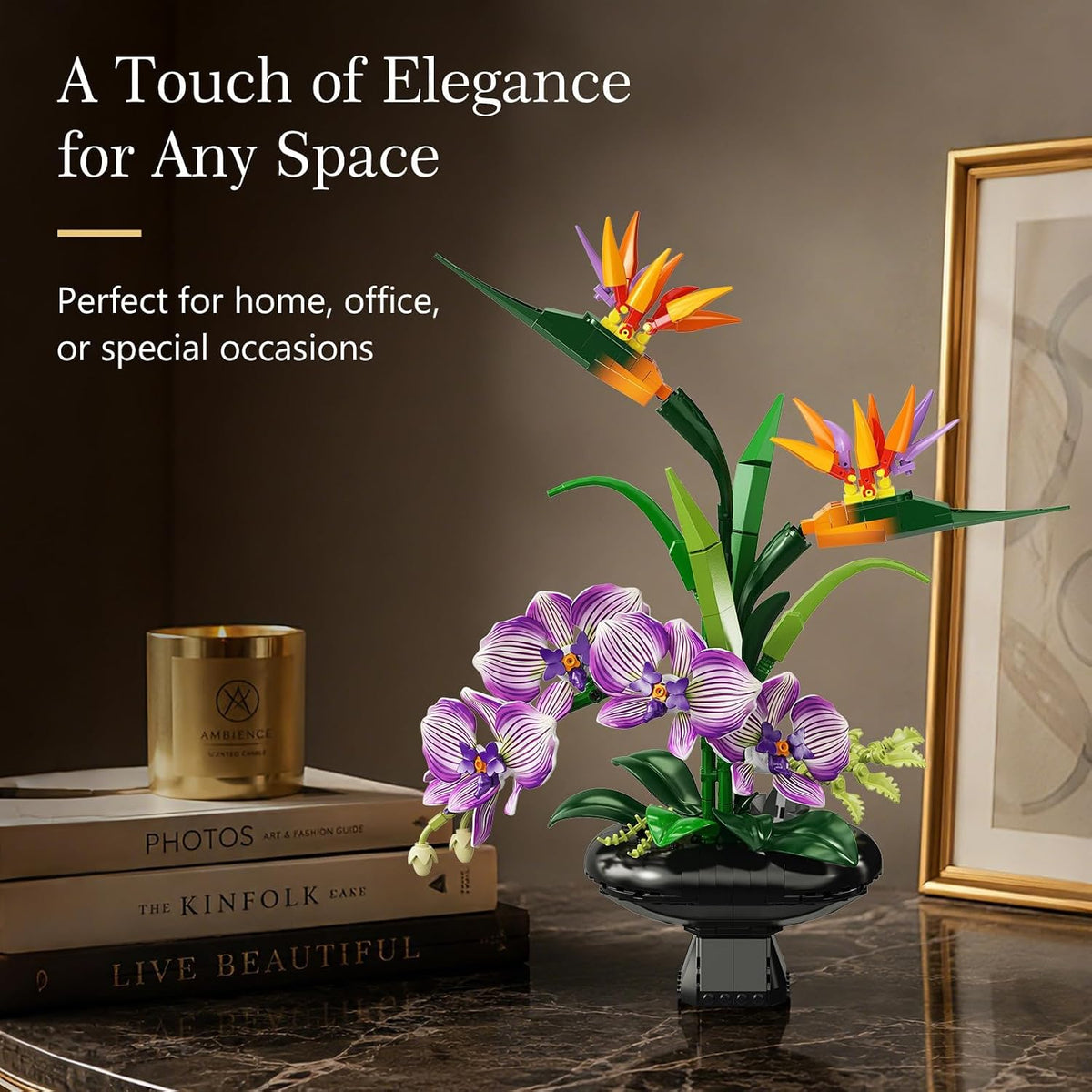 INSOON Orchid Flowers Building Set SC8844