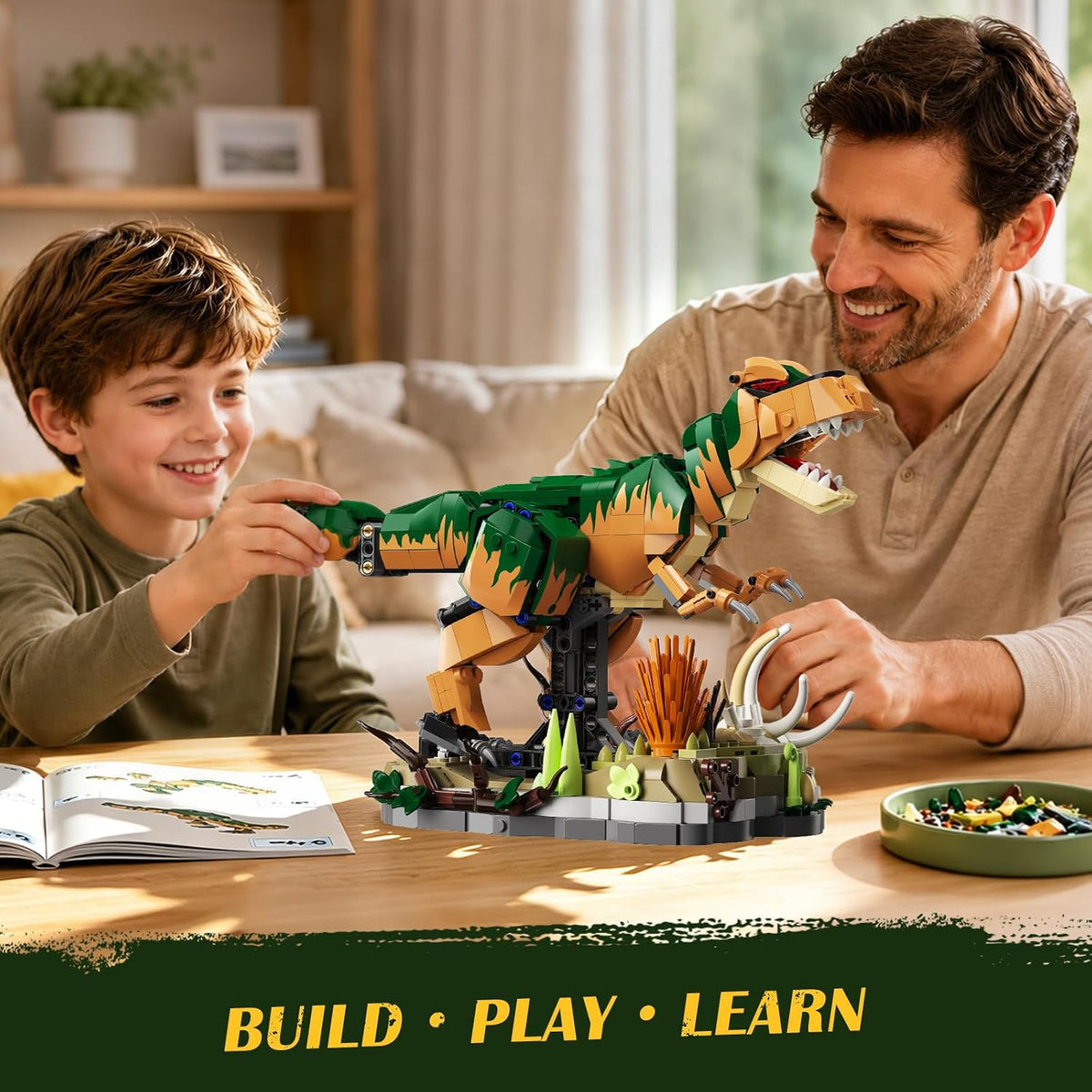 INSOON Mechanical Dinosaur Building Set HG1100