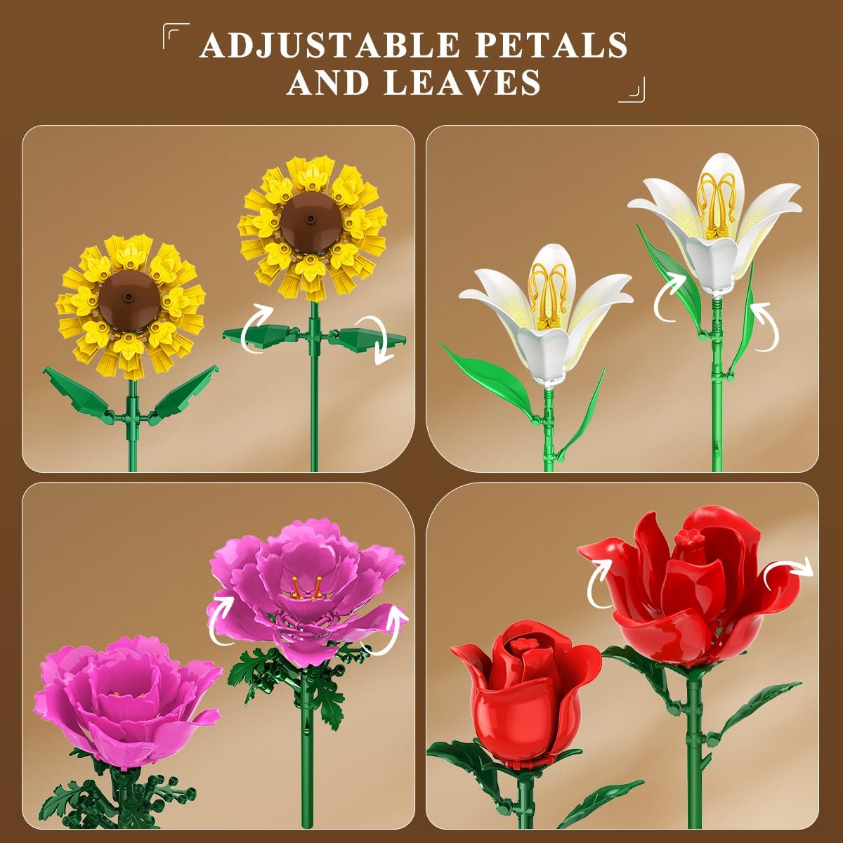 INSOON Flower Bouquet Building Set 685017