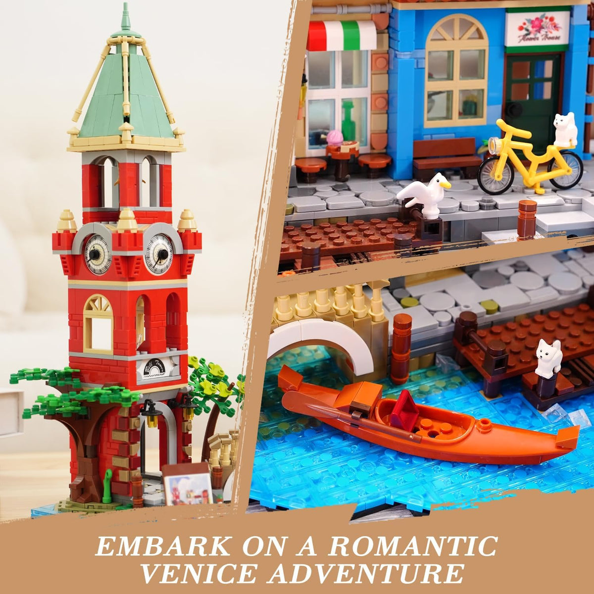INSOON Venice Main Street Building Set HG1027