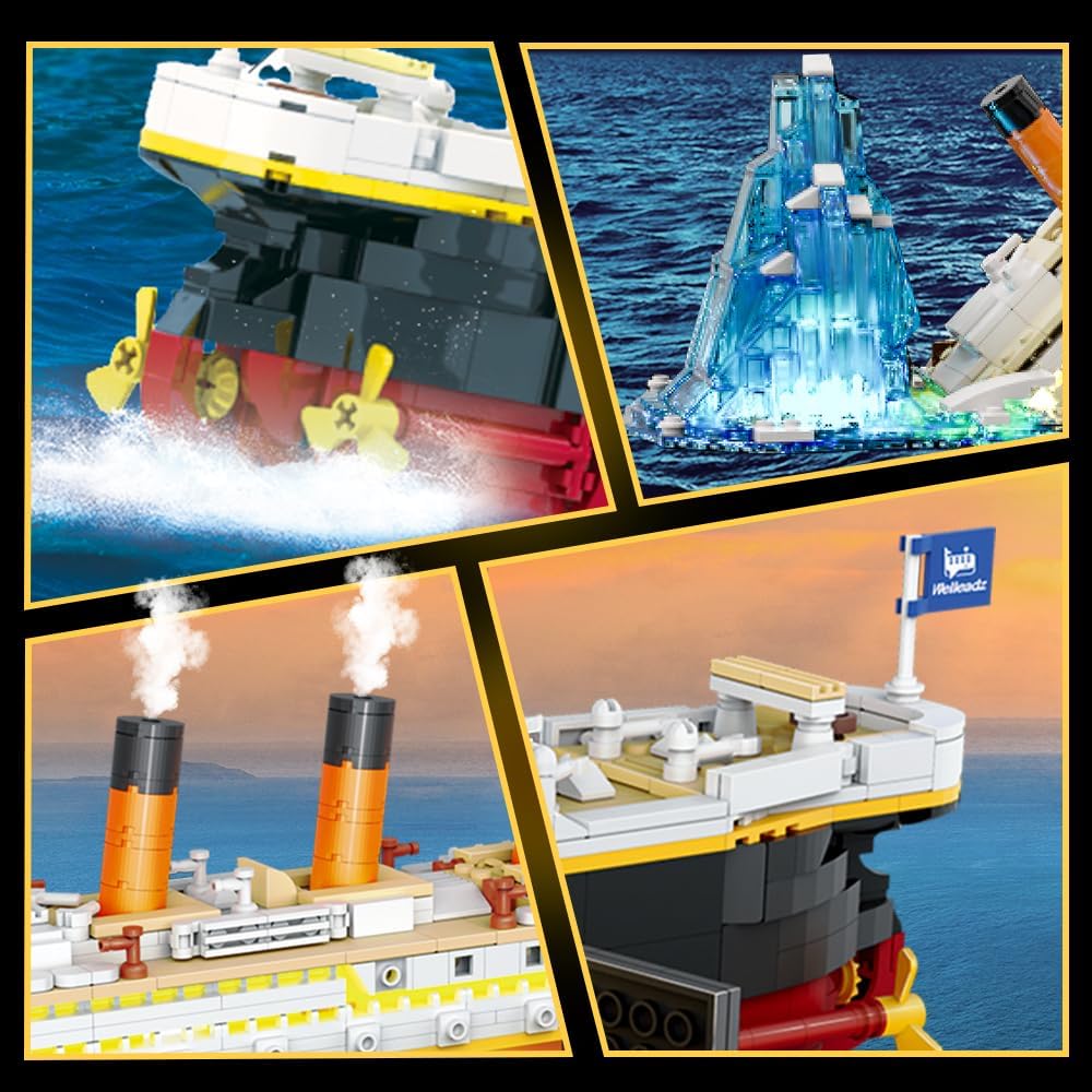INSOON Titanic Building Set with LED Light 6108