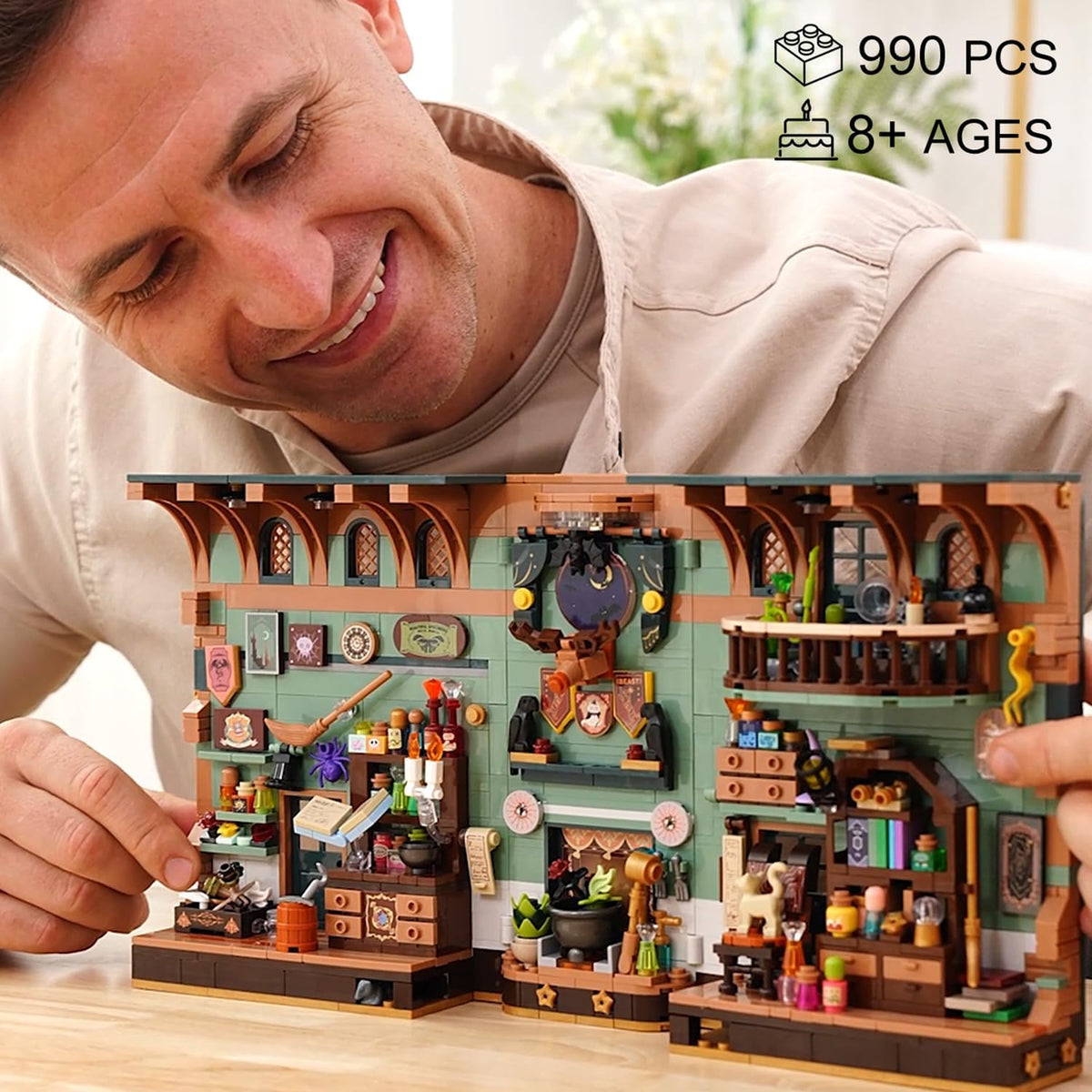 INSOON Magic Potion Booknook Building Set with Light 625006