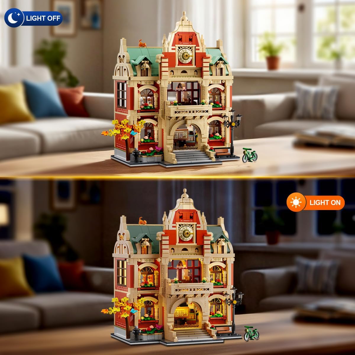 INSOON University Club House Building Set with Light SC8804