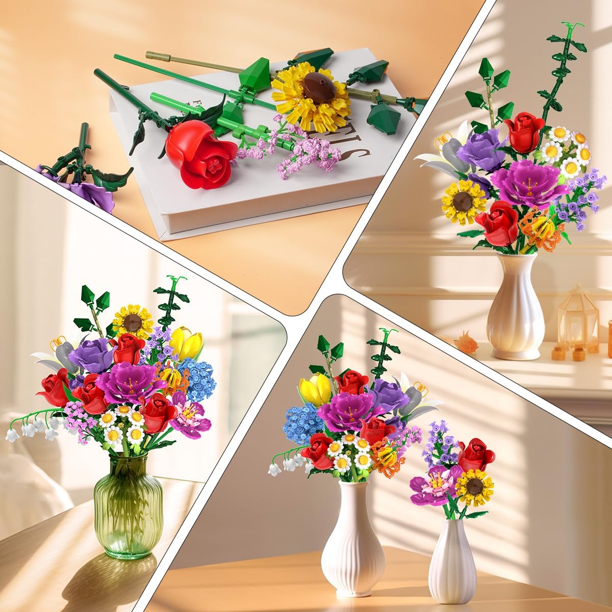 INSOON Flower Bouquet Building Set 685017