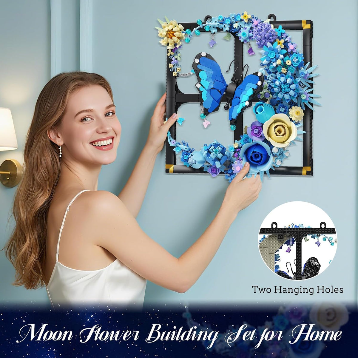 INSOON Moon Flower Building Set with Lights SC8818