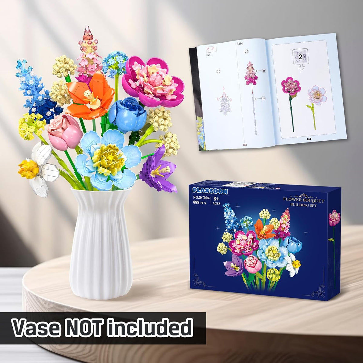 INSOON Flower Bouquet Building Set SC004