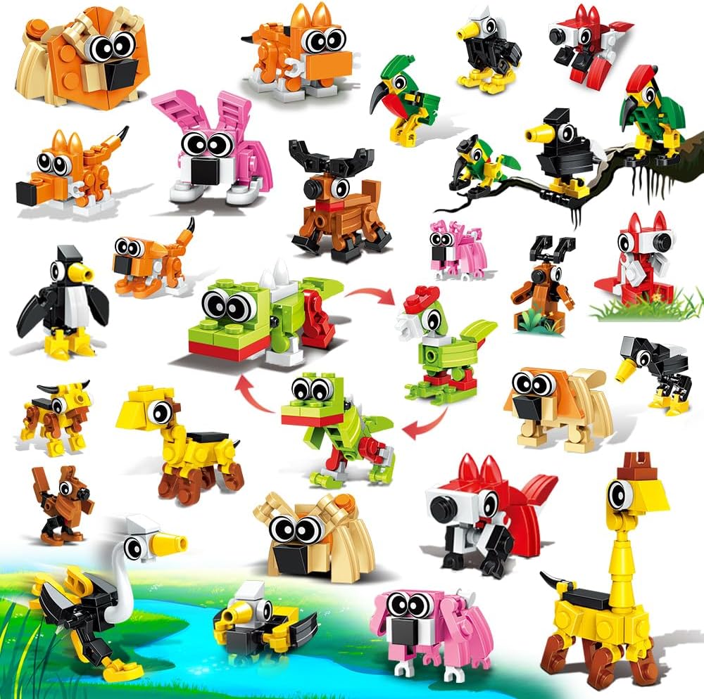 INSOON 30 Pack Party Favors Mini Building Sets SX52011
