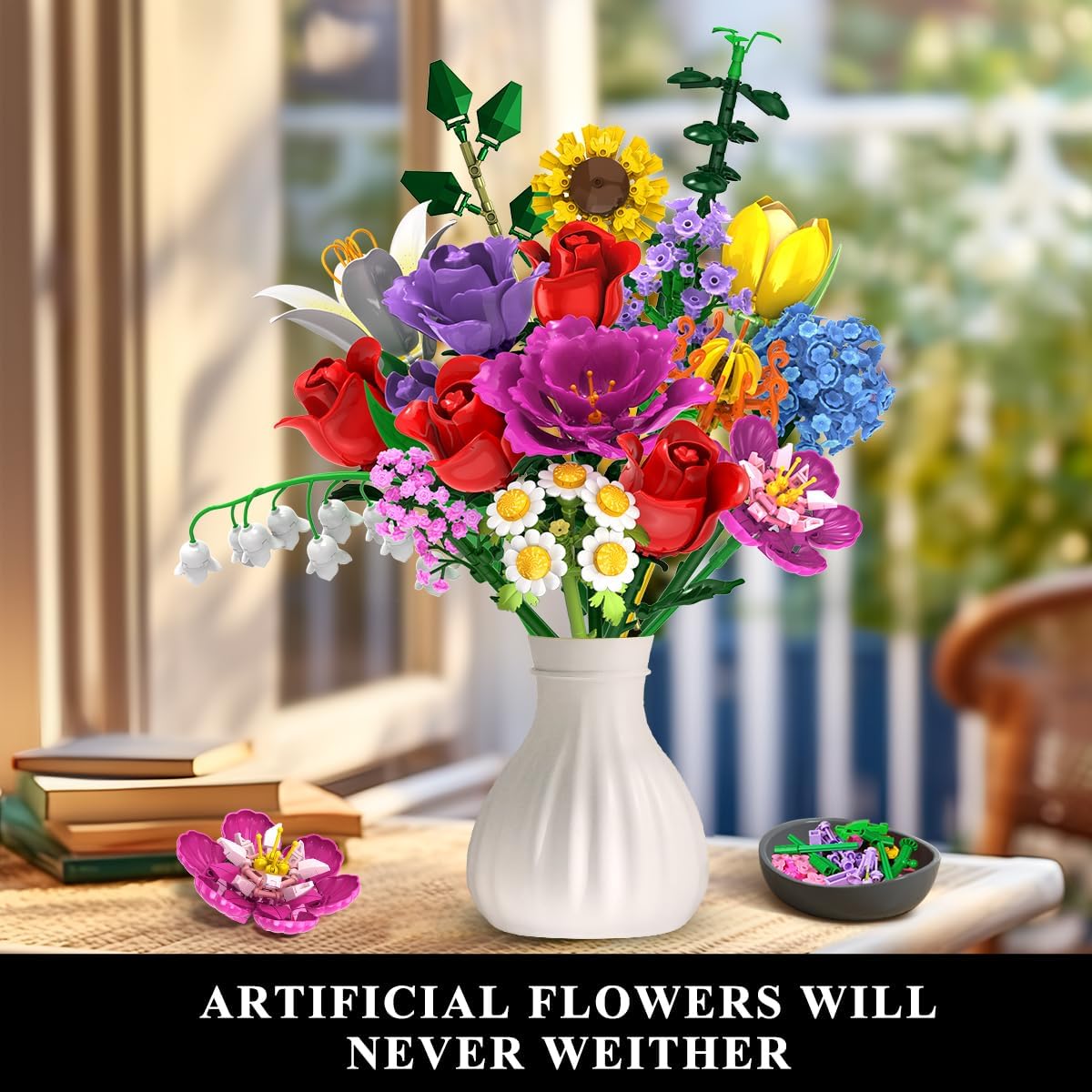 INSOON Flower Bouquet Building Set 685017