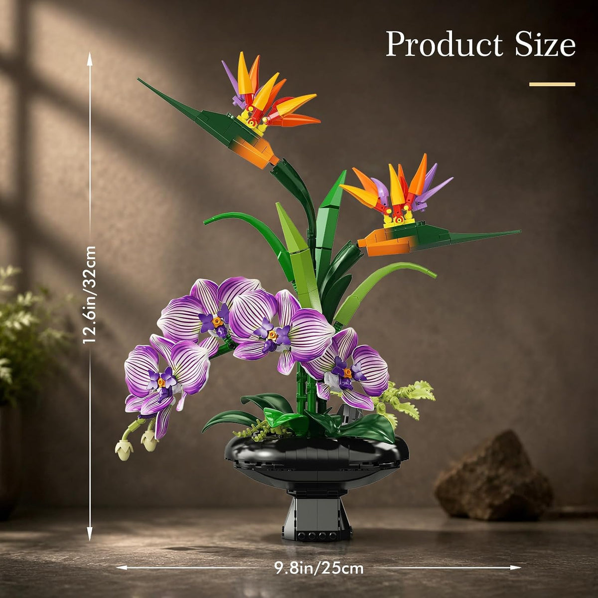 INSOON Orchid Flowers Building Set SC8844