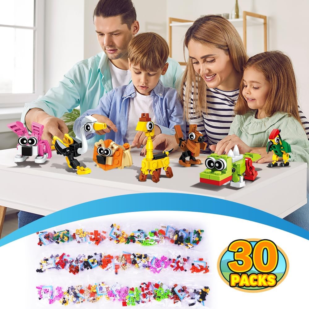 INSOON 30 Pack Party Favors Mini Building Sets SX52011