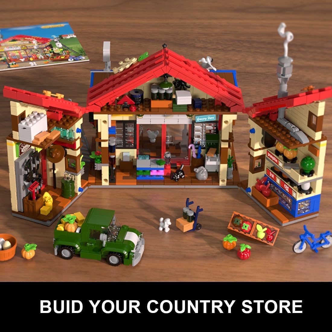 INSOON Country General Store Building Set with Lights SC9902