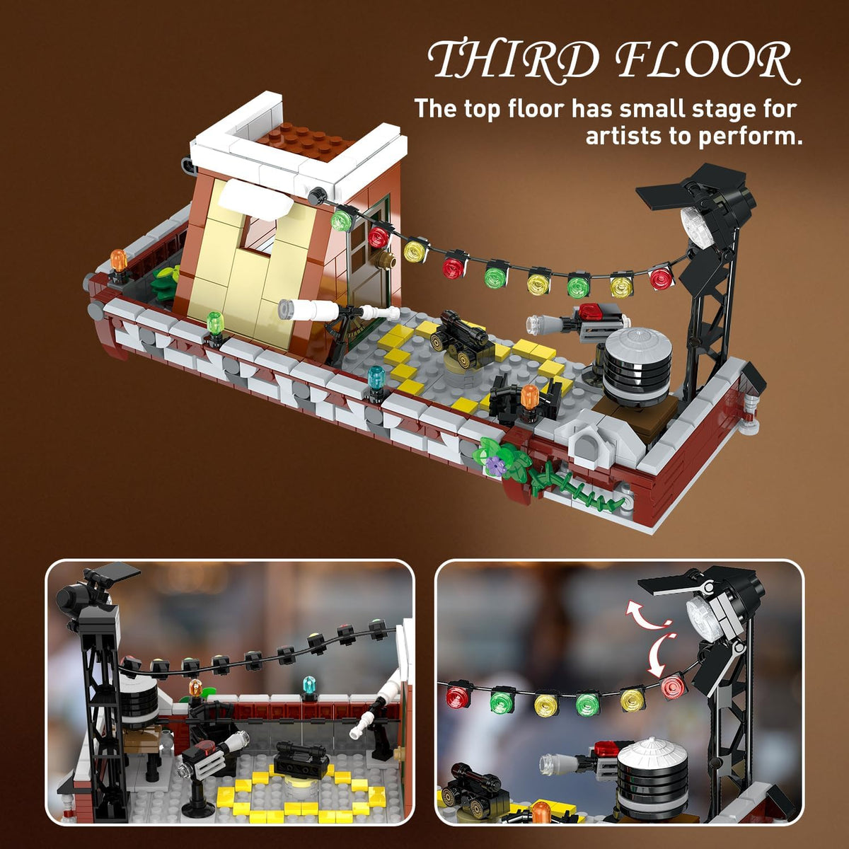 INSOON Coffee House Building Set with LED Light 20117