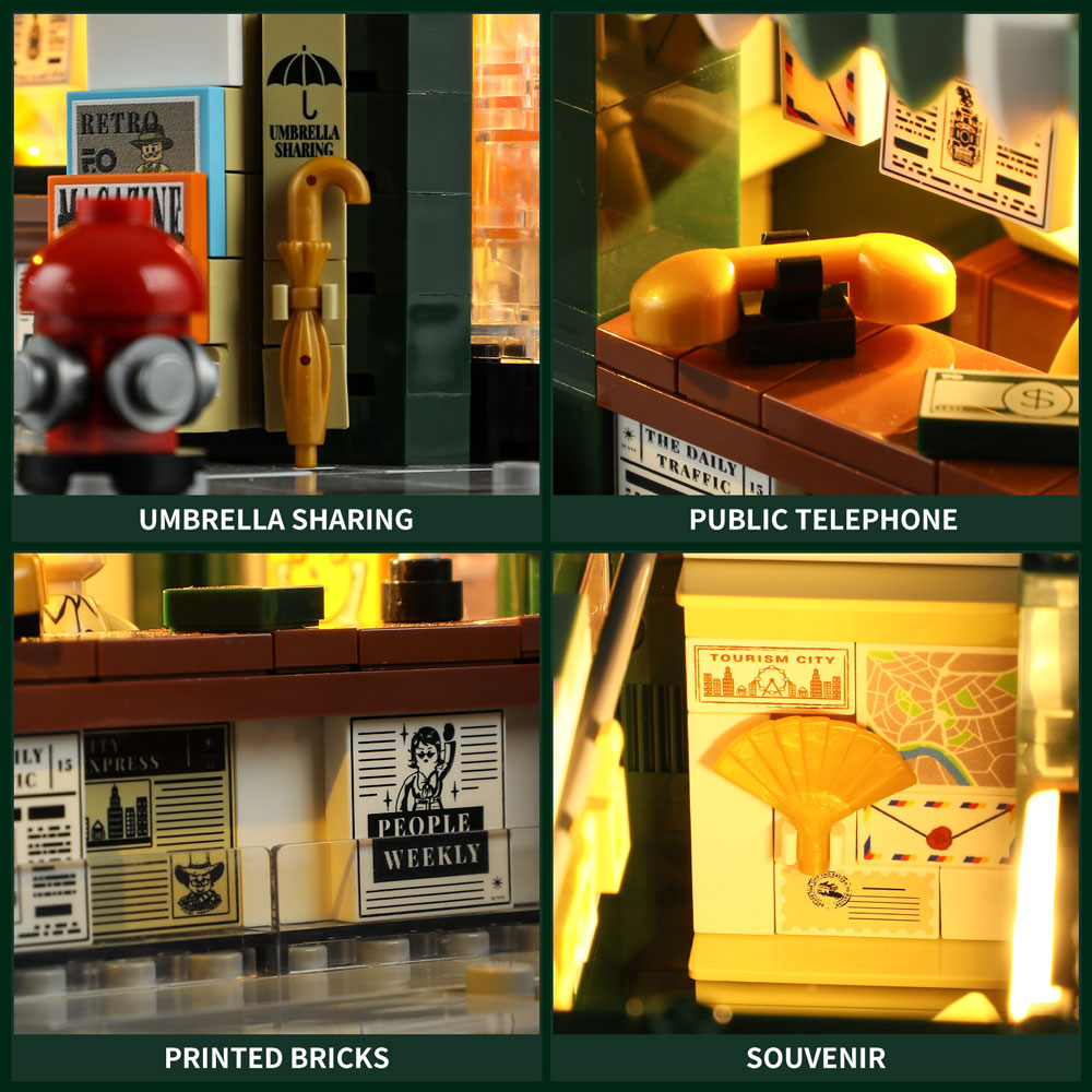 FUNWHOLE F9023 Newsstand Modular Buildings