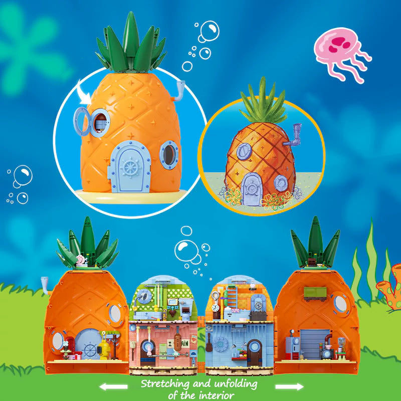 Area-X AB0064 SpongeBob SquarePants Pineapple House Movie