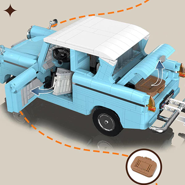 DK 7035 Magical World Flying Car Movie & Game