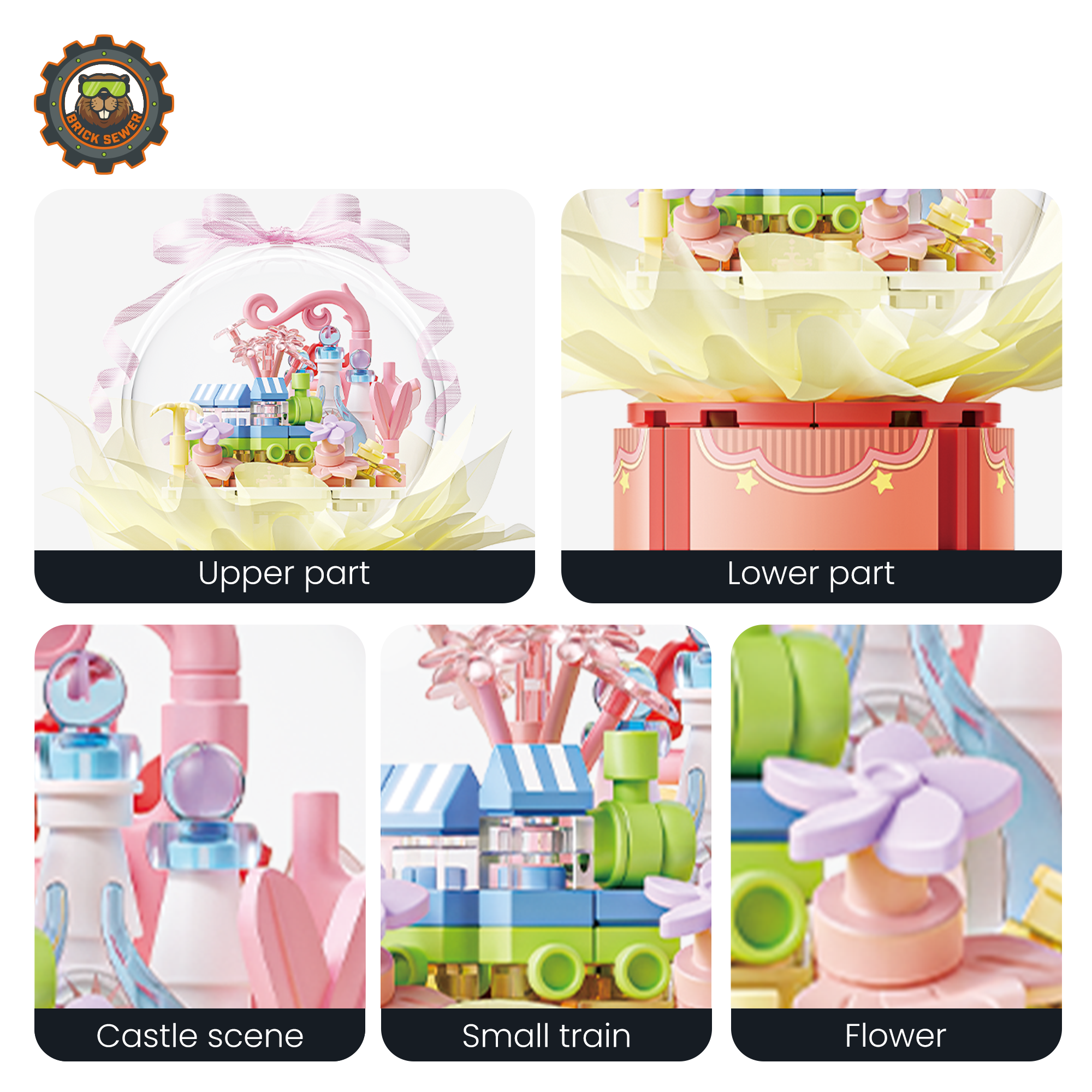 Fairy Castle Blind Box Set (6 out of 7, no repeating) - View 10: 8020937-detail-10