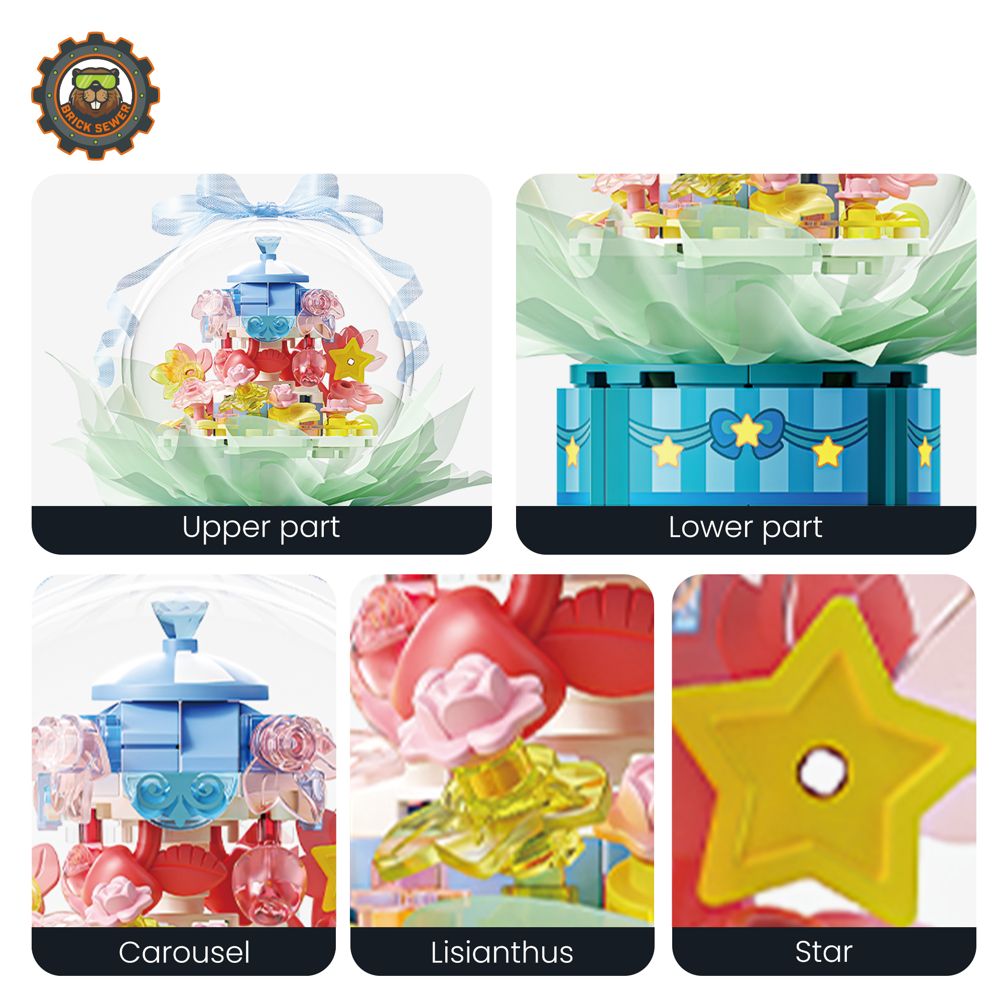 Fairy Castle Blind Box Set (6 out of 7, no repeating) - View 13: 8020937-detail-13